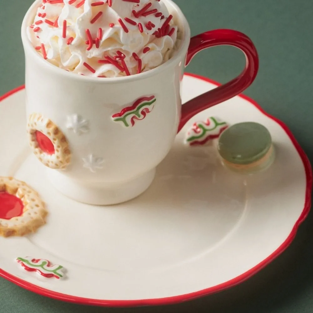 Holifaye Ceramic Stoneware Desserts Plate